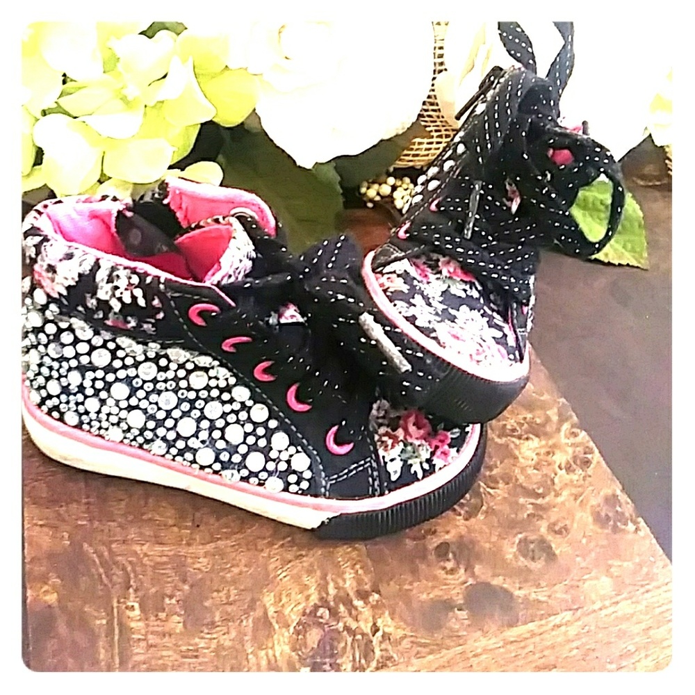 Floral Toddler Sneakers
